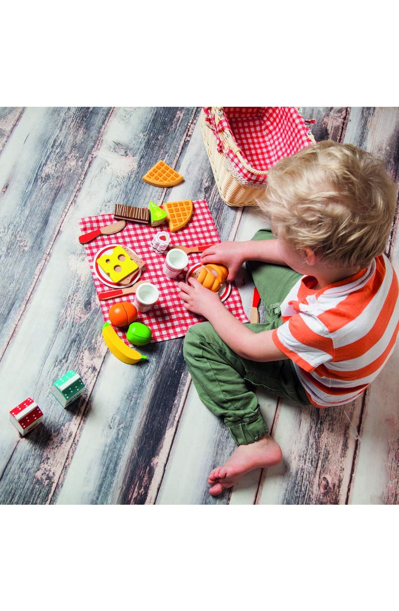 NEW CLASSIC TOYS Picnic Basket Set 27-pieces, Alternate, color, 