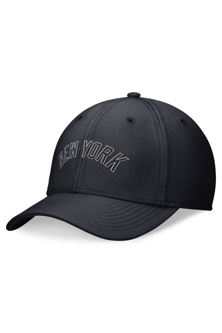 Men's Nike Navy New York Yankees Evergreen Performance Flex Hat, Main, color, Navy