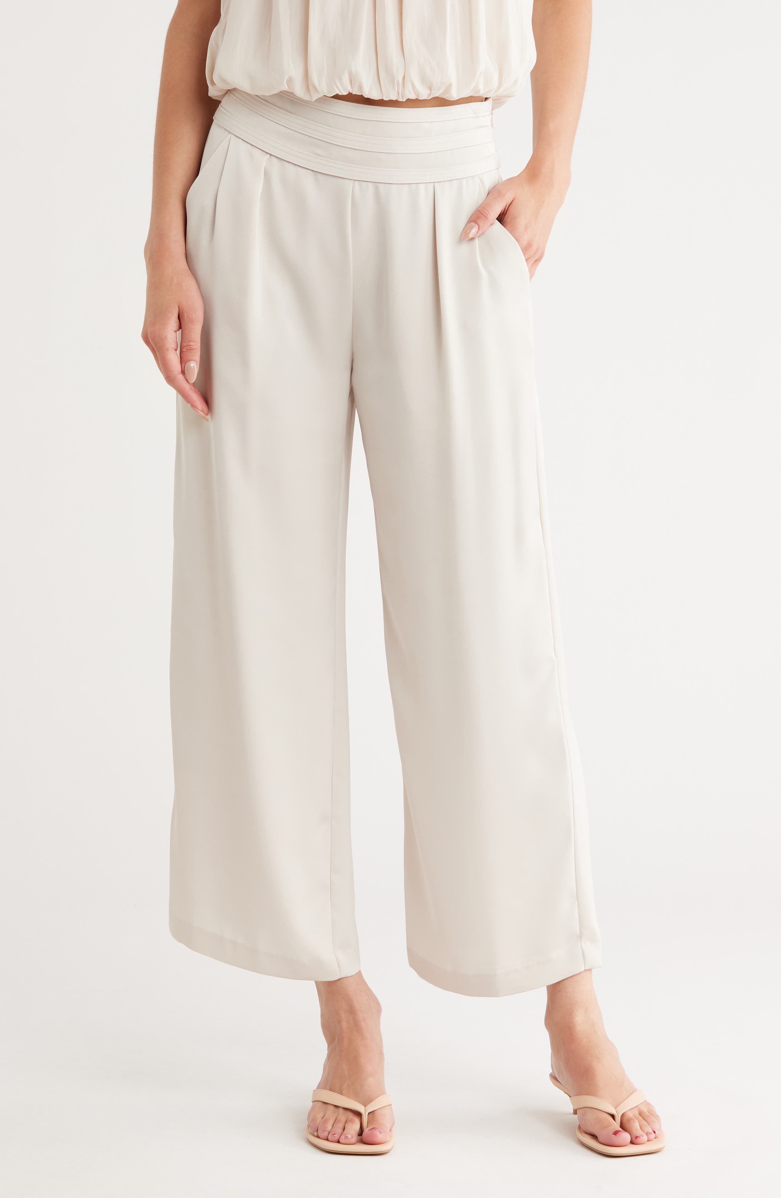 Ramy Brook Joss Crop Satin Pants