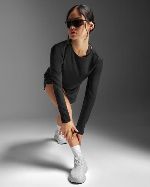 2xu Aero Long Sleeve In Black