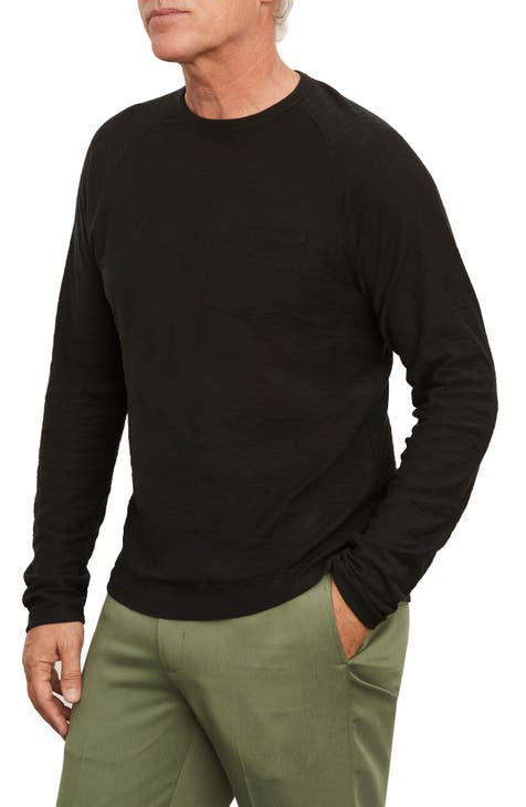 Mens crew neck dress shirts best sale