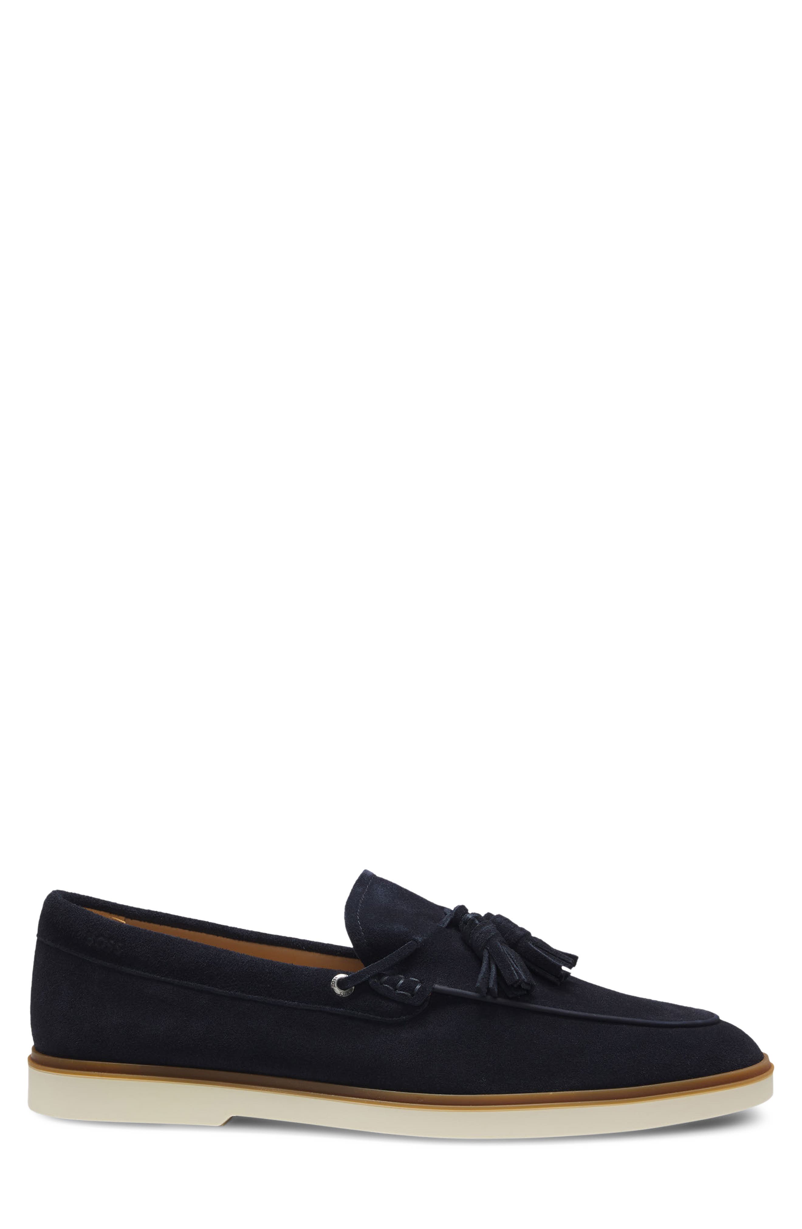 Hedley Tassel Loafer, Alternate, color, DARK BLUE