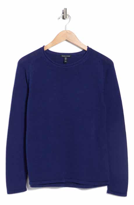 Eileen Fisher Organic Cotton & Tencel™ Lyocell Crewneck Sweater