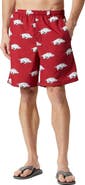 Columbia Men's Columbia Cardinal Arkansas Razorbacks Backcast III Printed Short