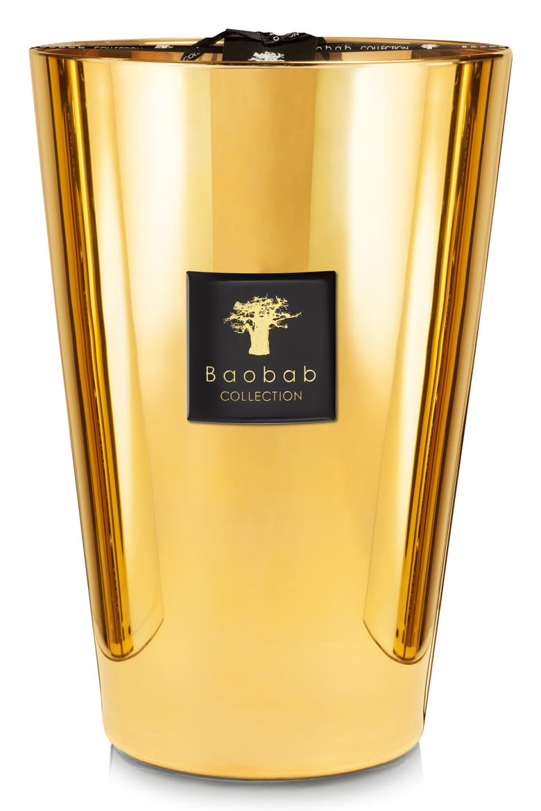 Les Exclusives Aurum Gold Candle, Main, color, SHINY GOLD