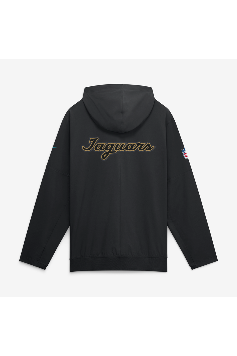 Men's Nike  Black Jacksonville Jaguars 2026 Rivalries Collection Sideline Anorak Half-Zip Jacket, Alternate, color, Black