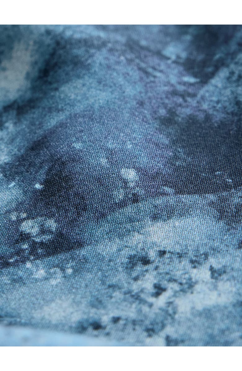 John Varvatos Rodney Hidden Placket Button-Up Shirt, Alternate, color, Titanium Blue