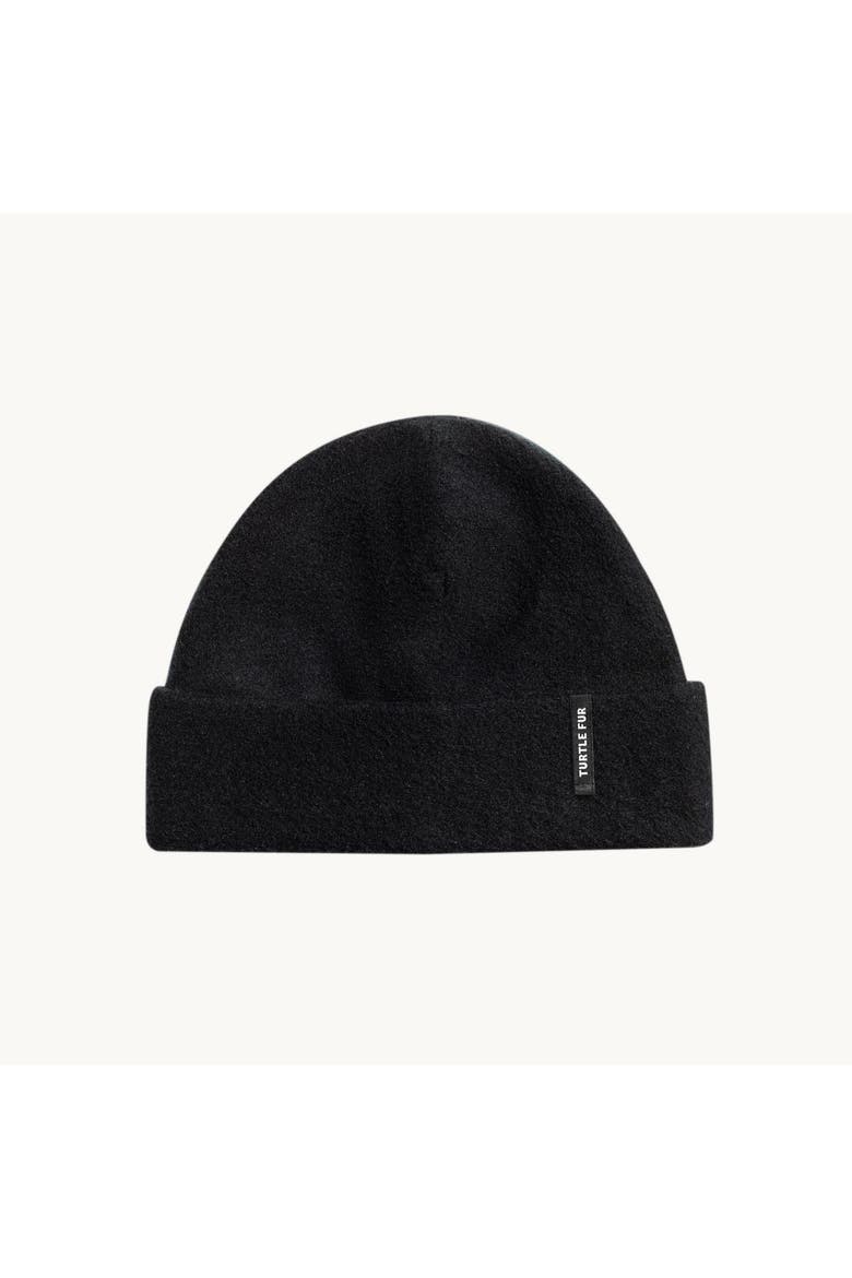 Fleece Cuffed Hat, Main, color, Black