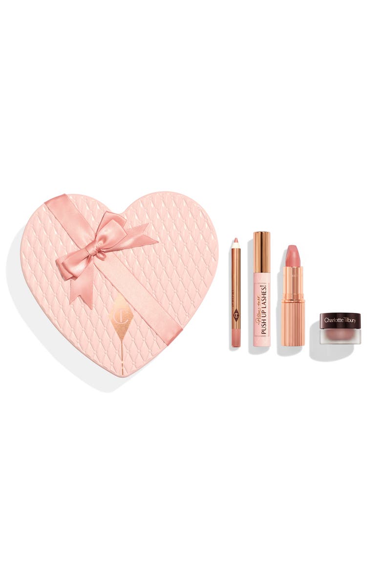 Pillow Talk Icons on the Go Lip Kit $85 Value, Main, color, PINK