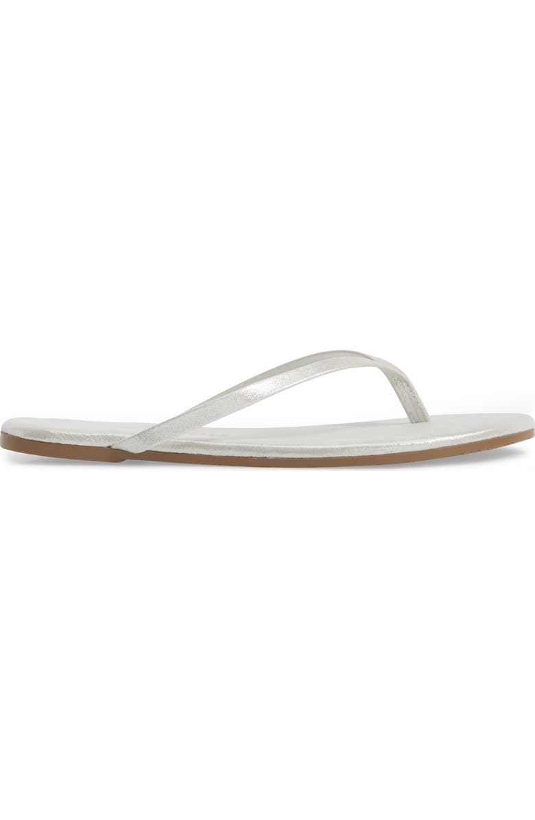 TKEES 'Glitters' Flip Flop, Alternate, color, Gleam Leather