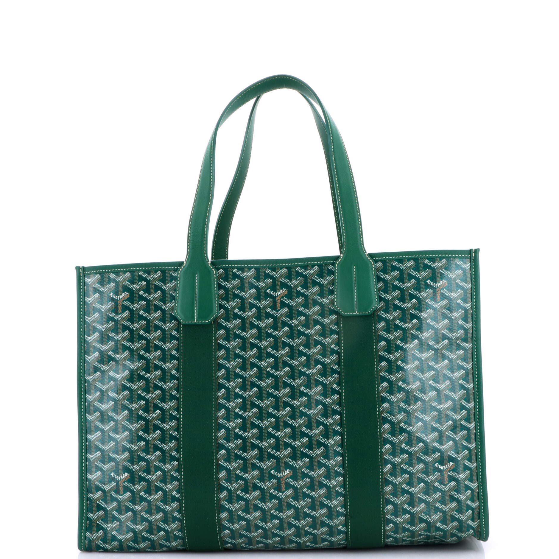 Pre-Owned Goyard Villette Tote Printed Coated Canvas MM, Alternate, color, Print