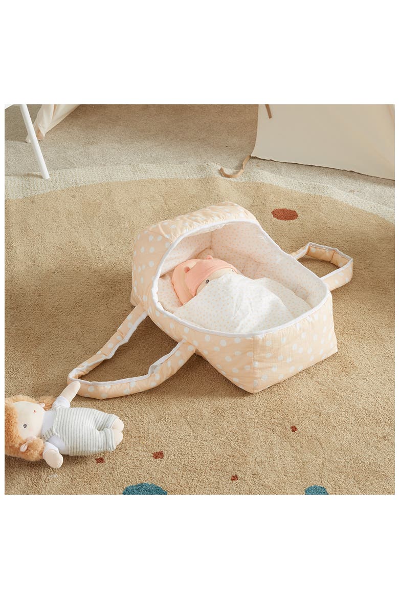 by Asweets Dots & Rainbows Doll Carrier, Alternate, color, PINK