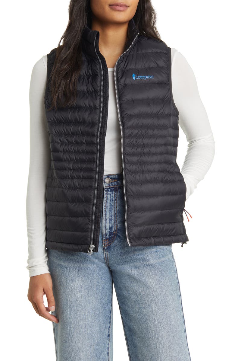 Cotopaxi Fuego Water Resistant Packable 800 Fill Power Down Vest, Alternate, color,