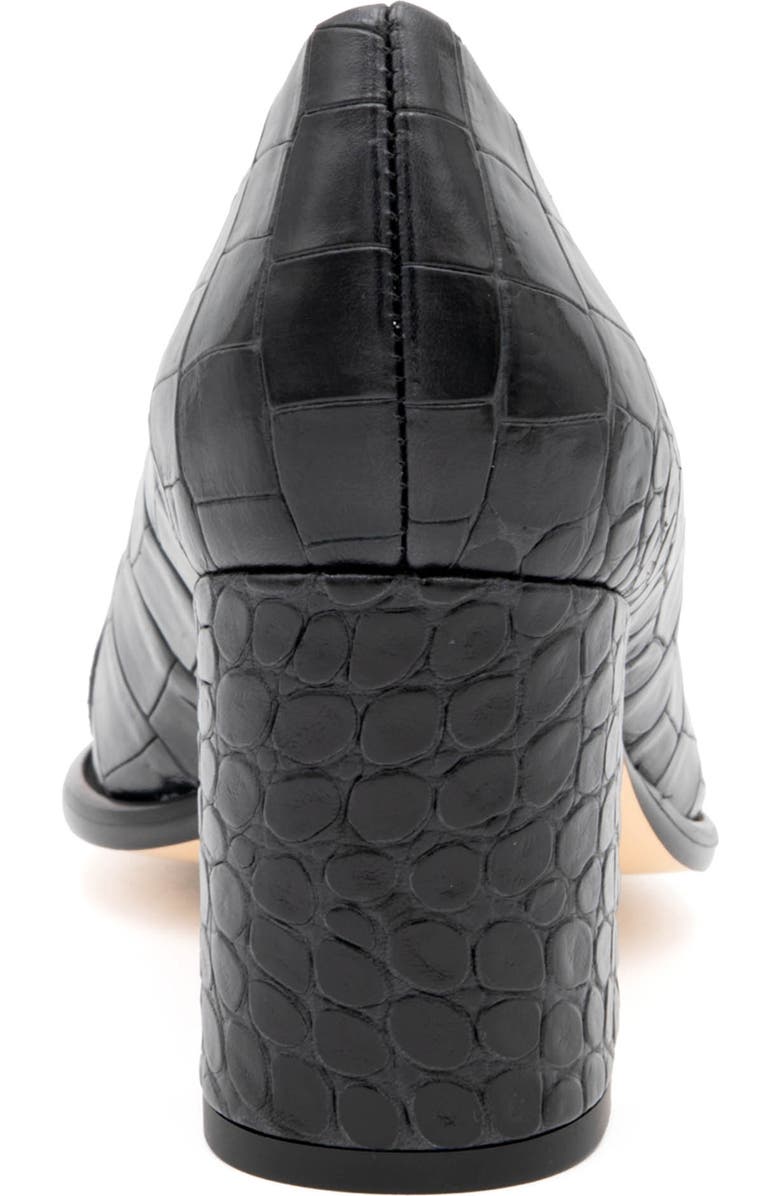 Amalfi by Rangoni Lepido Pump, Alternate, color, Nero Cocco Bengala Gold