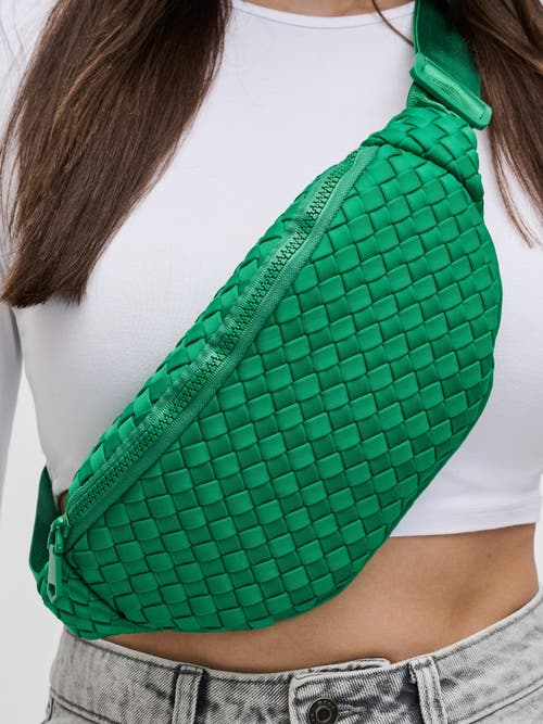 Sol And Selene Aim High Belt Bag In Kelly Green