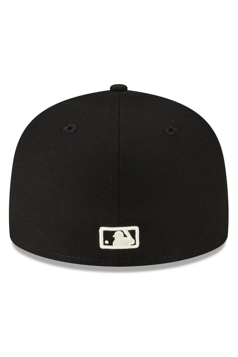 Men's New Era Black Seattle Mariners Authentic Collection 59FIFTY Fitted Hat, Alternate, color, Black