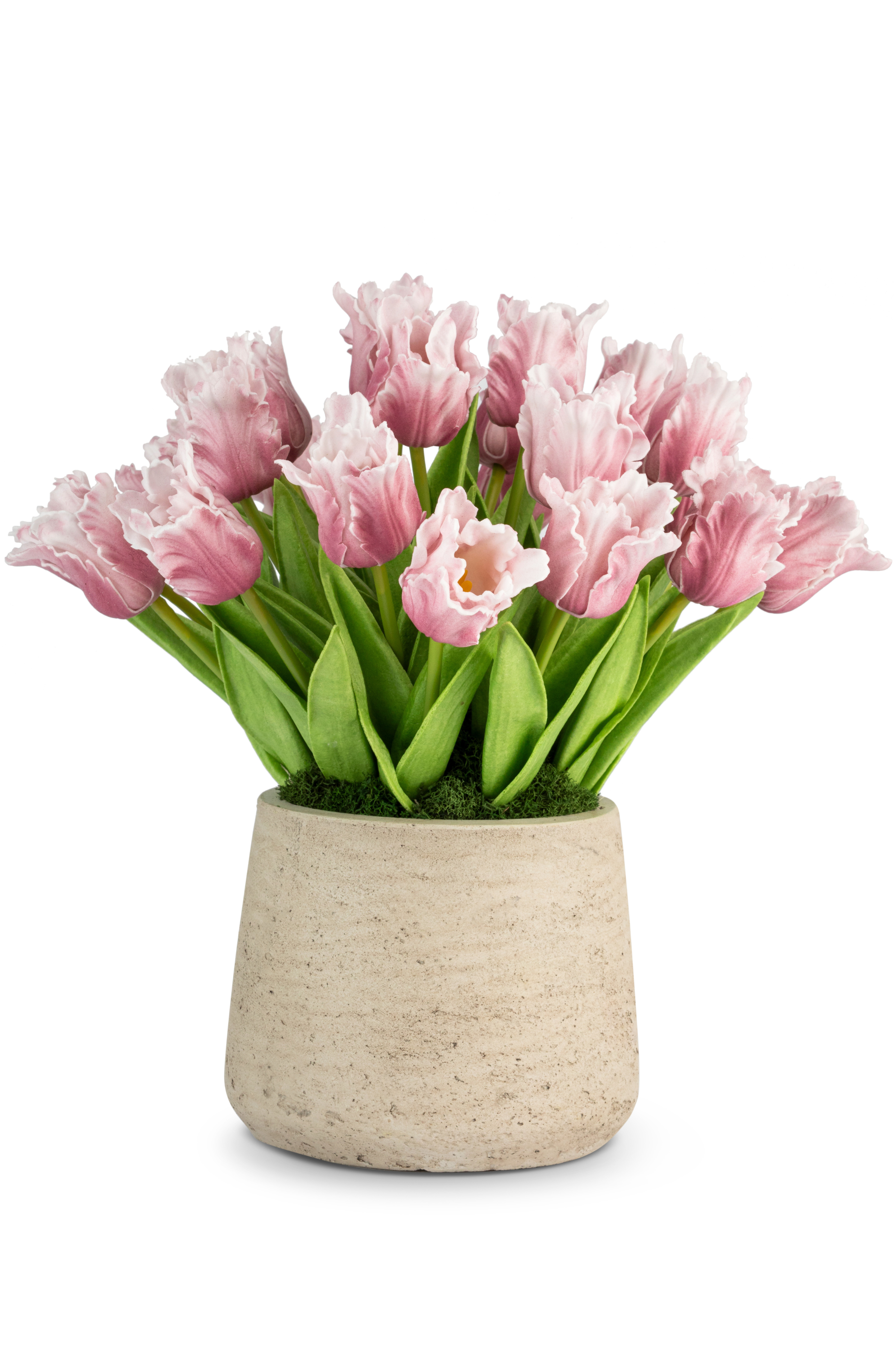CocoBella Kai RealTouch Tulip Arrangement in Lilac 