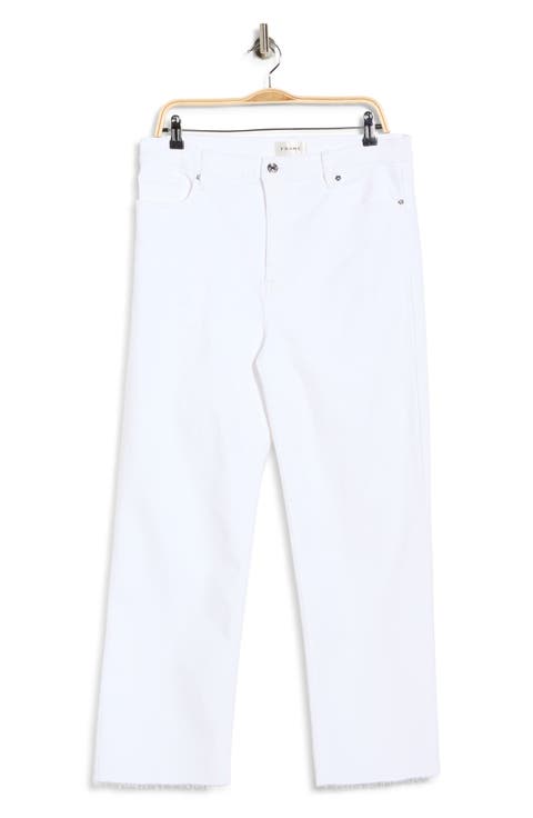 Le Sleek Straight Leg Crop Jeans