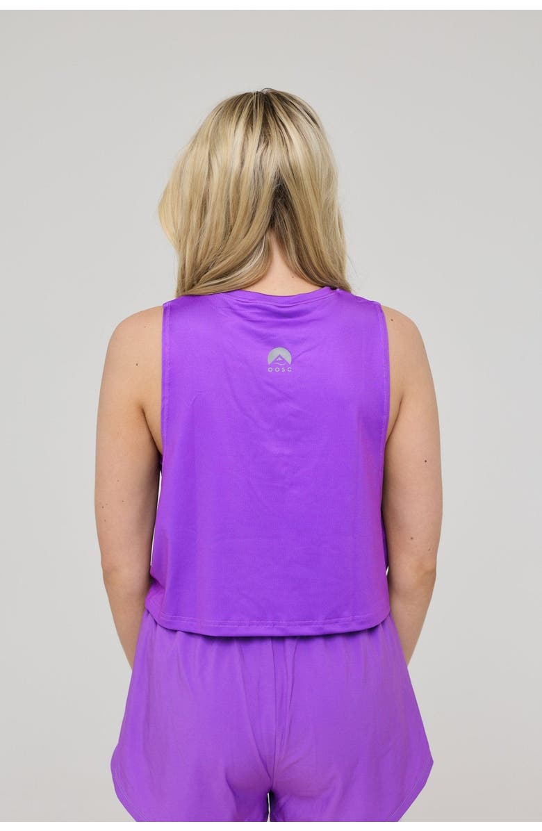 OOSC Infinite Cropped Tank Top - Purple, Alternate, color, Purple
