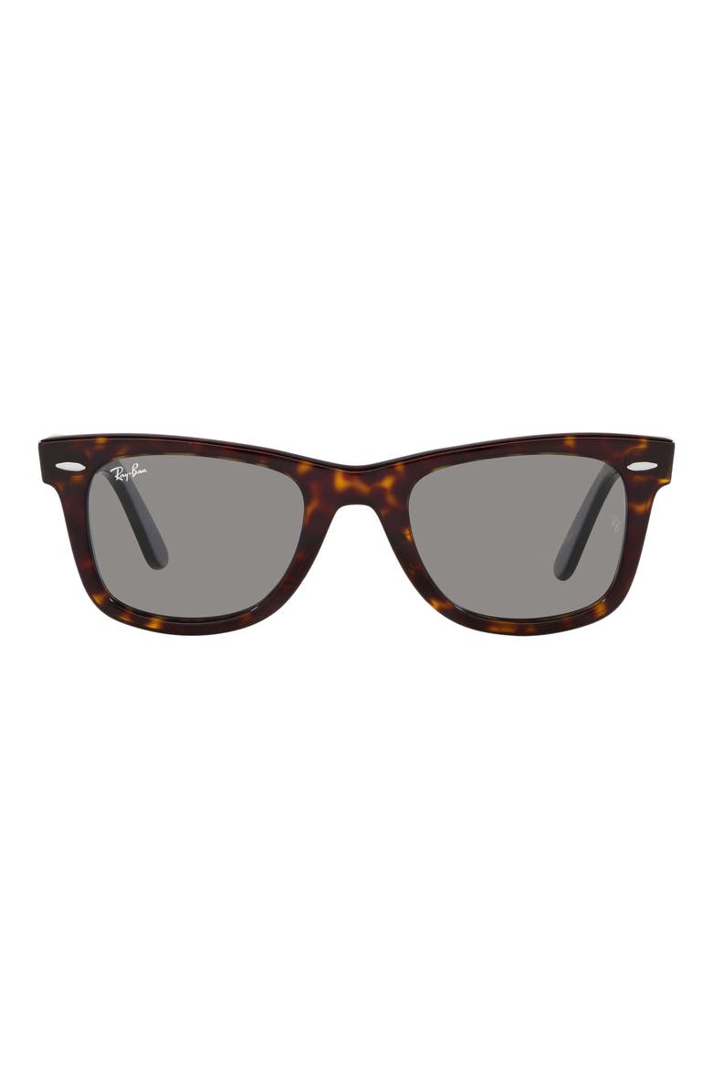 Classic Wayfarer 50mm Sunglasses, Main, color, GREY