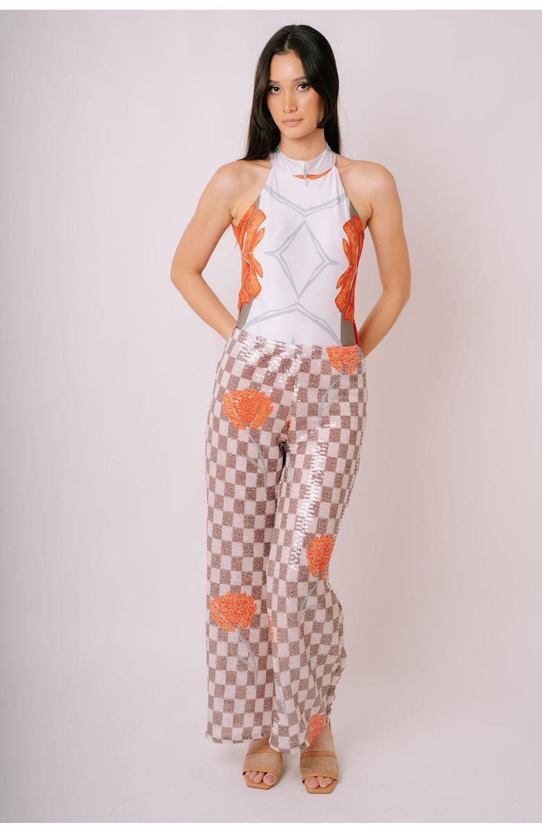 San Malo Laguna Adaptable Bodysuit, Alternate, color, Orange