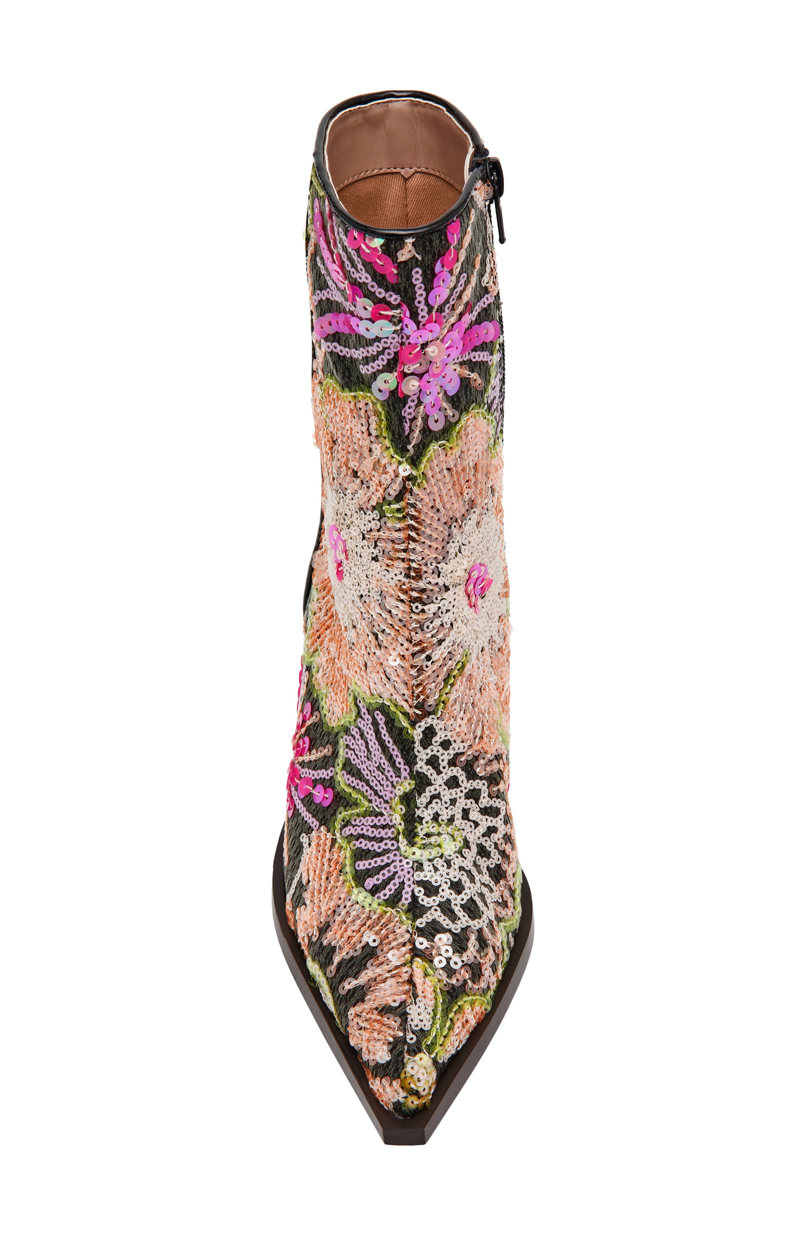 Rudy Bootie, Alternate, color, BLACK FLORAL MULTI