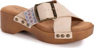 MUK LUKS Platform Slide Sandal