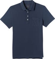 Billy Reid Pensacola Slim Fit Organic Cotton Pocket Polo
