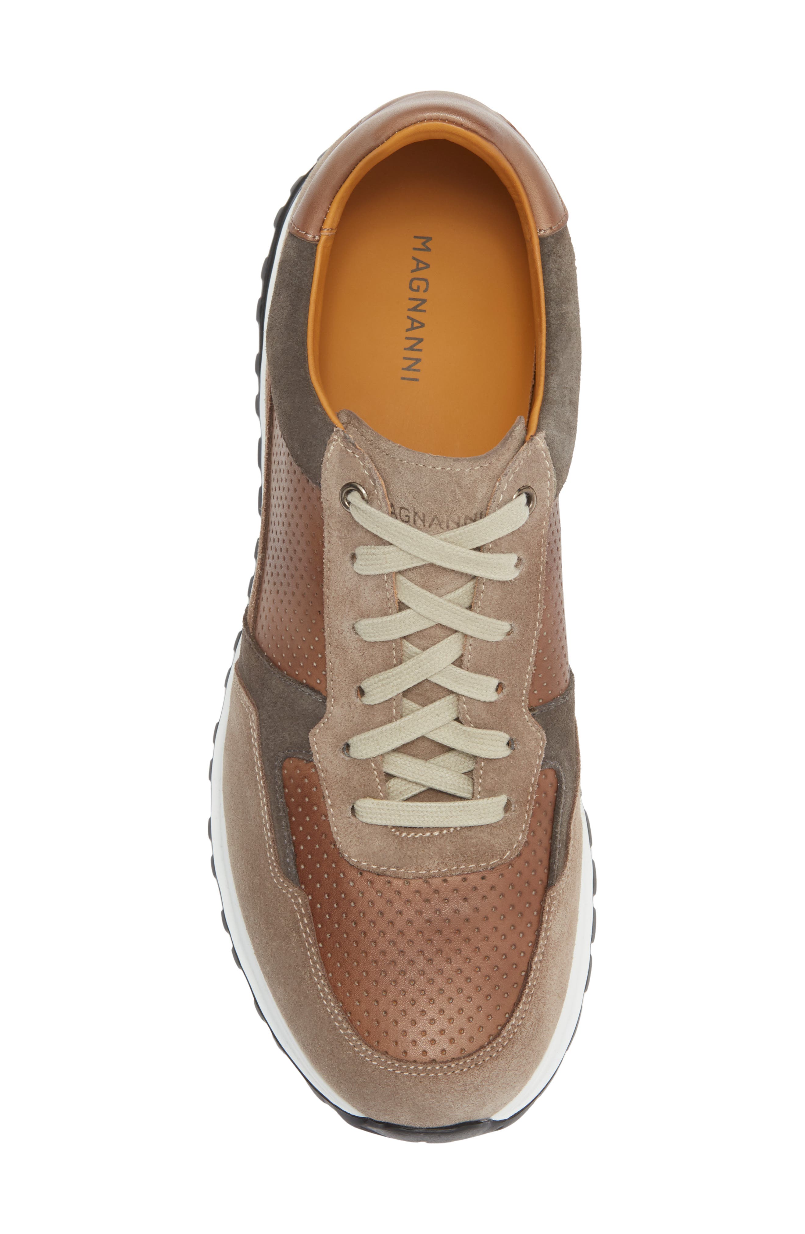 Fado Perforated Sneaker, Alternate, color, DARK GREY