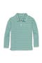 selected Ivory/ Sunwashed Teal Stripe