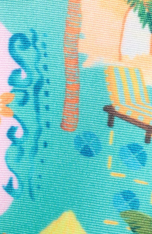 Kulani Kinis Y-cut Cheeky Bikini Bottoms In Multi