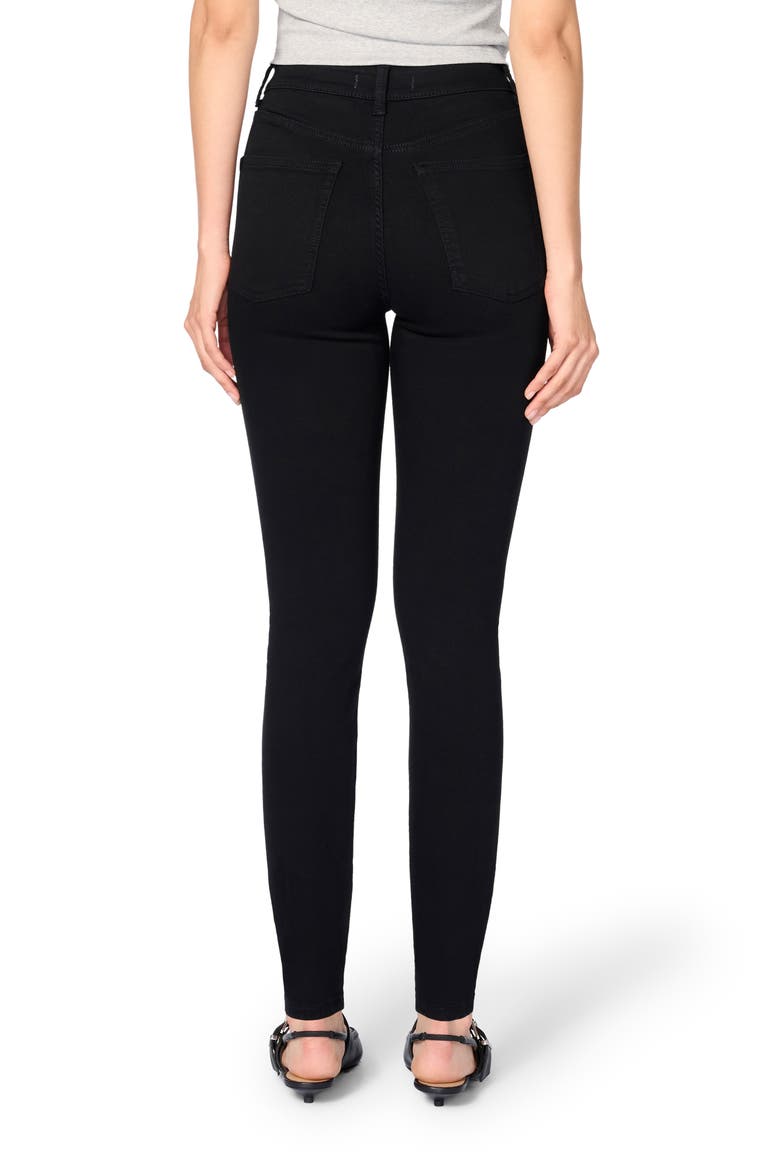 MXP High Waist Skinny Jeans, Alternate, color, RAVEN