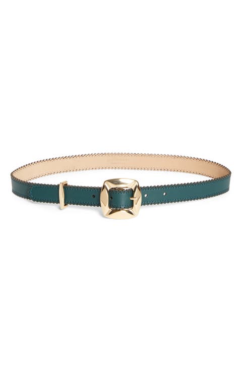 Kaia Leather Deco Belt