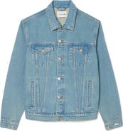 Lacoste Crocodile Logo Denim Jacket