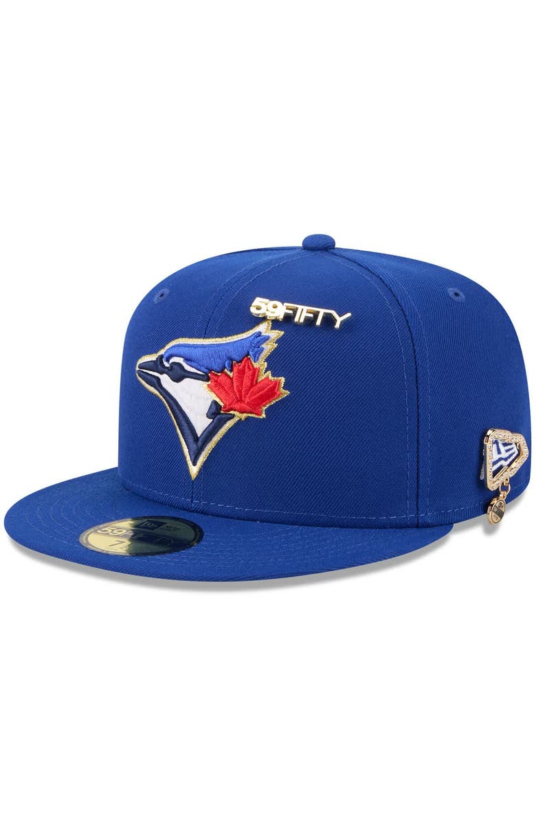 New Era Men's New Era Royal Toronto Blue Jays 2025 59FIFTY Day 59FIFTY Fitted Hat with Pins, Main, color, Royal