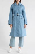 Bernardo Hooded Trench Coat