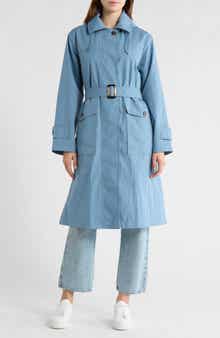 Bernardo Hooded Trench Coat