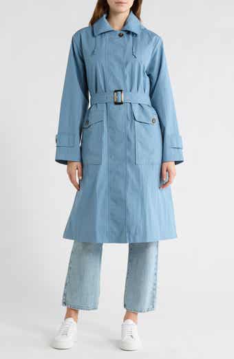 Bernardo Hooded Trench Coat