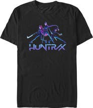 KPop Demon Hunters Men's Huntrix Girls' Short Sleeve Graphic T-Shirt