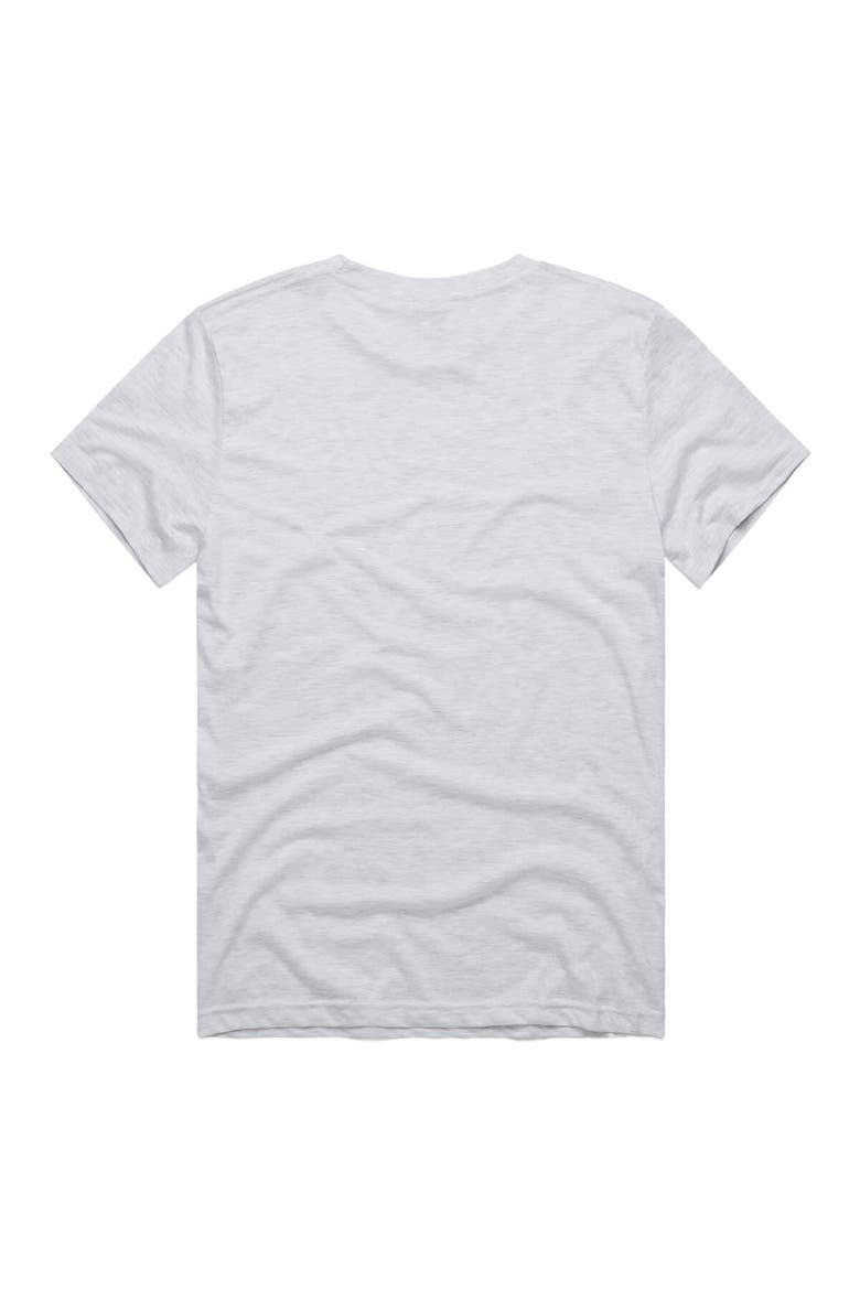 Men's Homage  Ash Los Angeles Dodgers Hyper Local Tri-Blend T-Shirt, Alternate, color, Ash