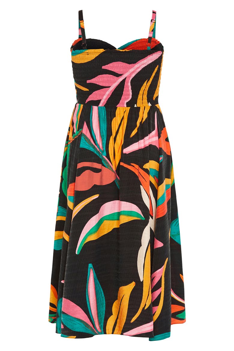 Maui Tropical Print Sundress, Alternate, color, MAUI TROPICAL PRINT
