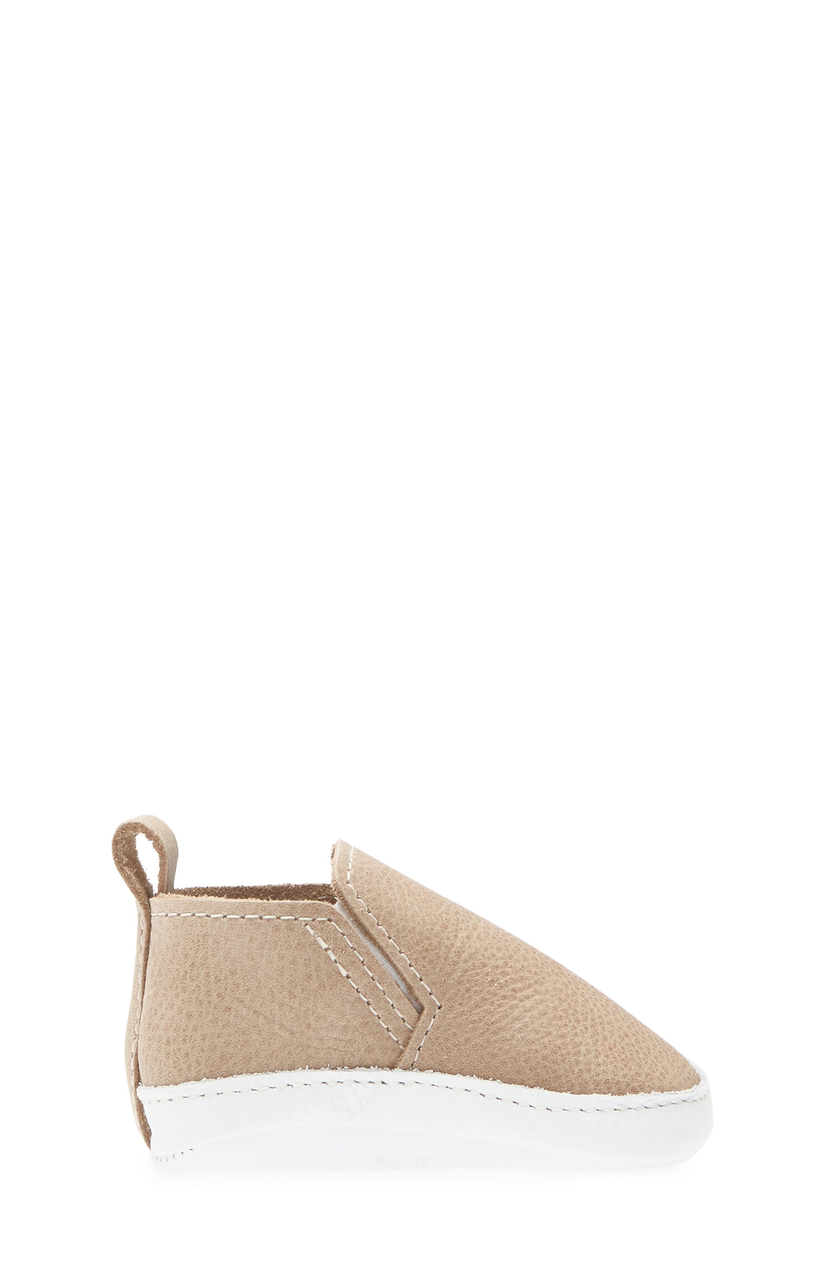 Kids' Leather Slip On Shoe, Alternate, color, WEATHERED BROWN