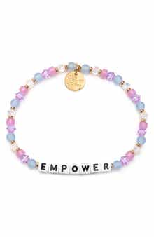 Empower Beaded Stretch Bracelet