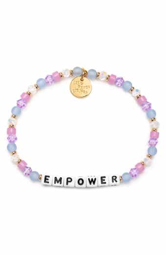 Empower Beaded Stretch Bracelet