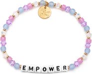 Little Words Project Empower Beaded Stretch Bracelet