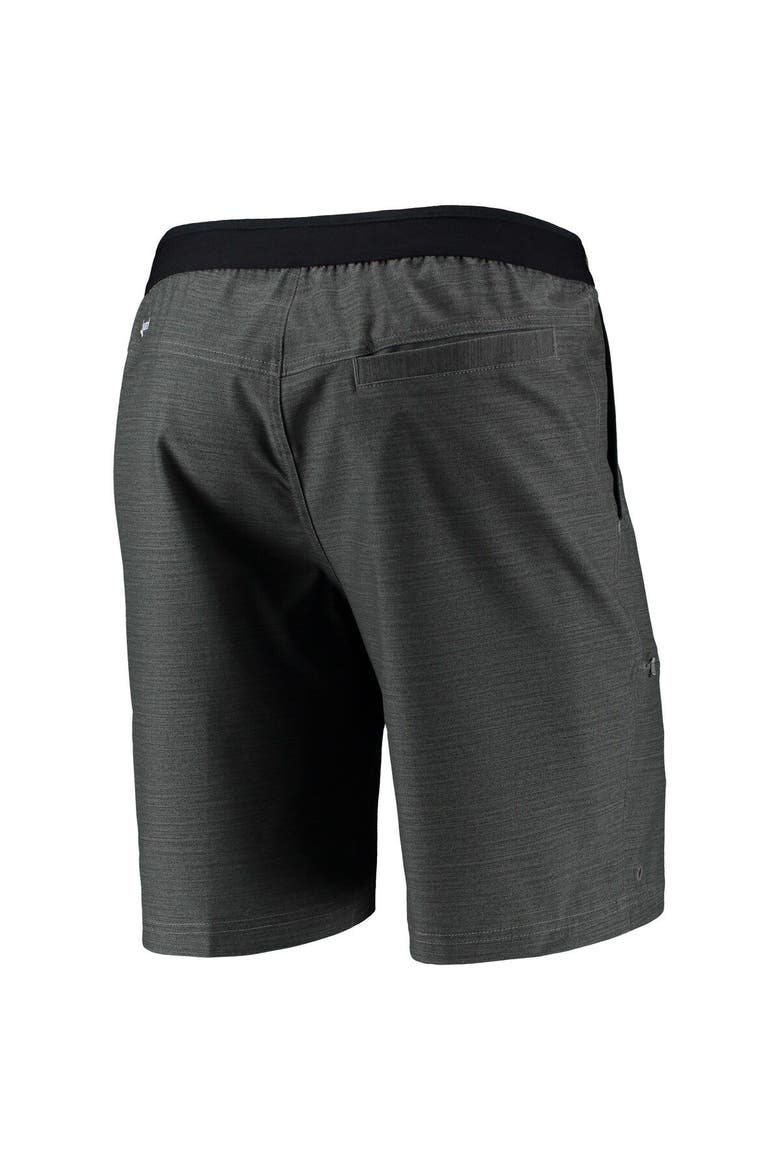 Men's Columbia Gray Michigan State Spartans Twisted Creek Omni-Shield Shorts, Alternate, color, Gray