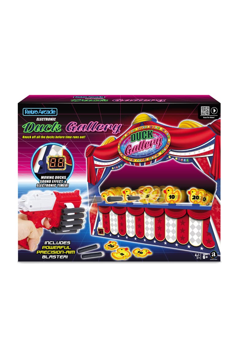 Duck Shooting Gallery Tabletop Game, Main, color, Multicolored
