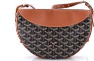Pre-Owned Goyard Hirondelle Shoulder Bag Coated Canvas and Leather