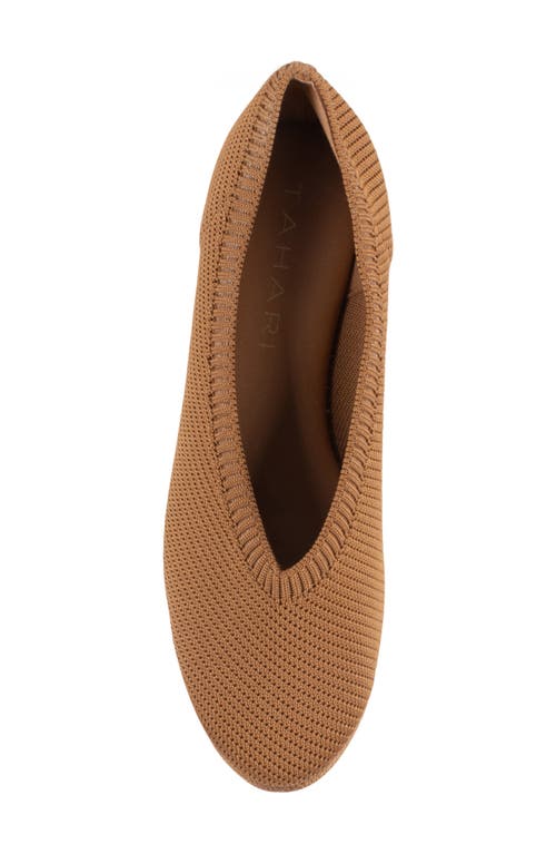 Tahari Martinique Flat In Brown