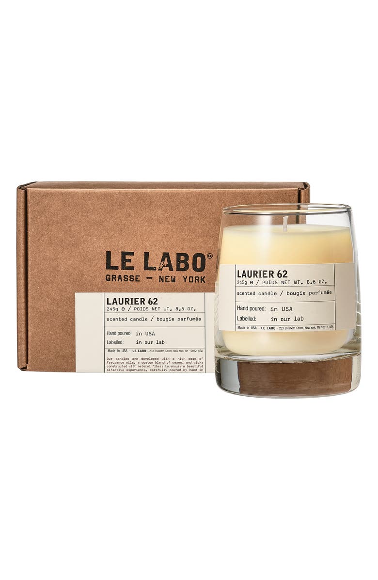 Le Labo Laurier 62 Classic Candle, Alternate, color, 